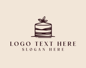 Food Blog - Cake Bakery Dessert logo design