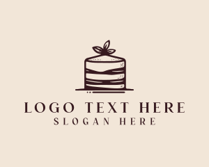 Cake Bakery Dessert Logo