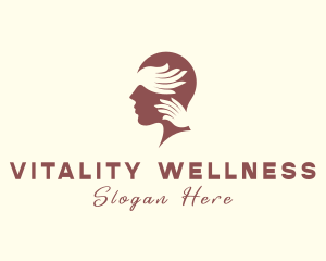 Head Massage Wellness  logo design