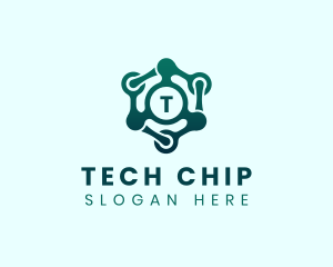 Digital Cyber Technology logo design