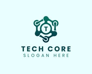 Digital Cyber Technology logo design