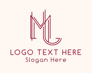 Architect - Architect Letter M & G logo design