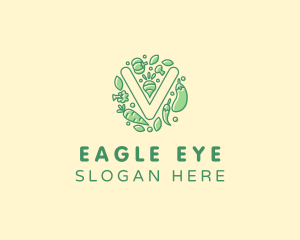 Healthy Vegetable Farm logo design