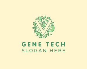 Healthy Vegetable Farm logo design