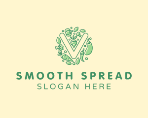 Healthy Vegetable Farm logo design