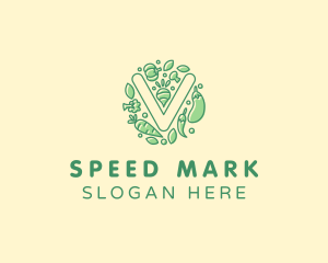 Healthy Vegetable Farm logo design