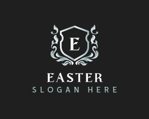 Elegant - Elegant Florist Shield logo design
