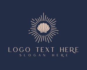 Marine Life - Luxurious Shell Boutique logo design