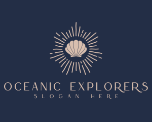 Marine Biology - Luxurious Shell Boutique logo design