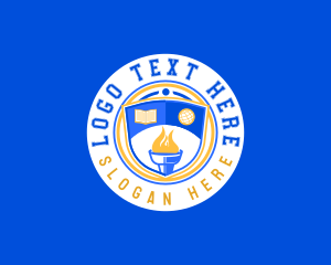 Student - Academy Learning School logo design