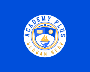 Academy Learning School logo design