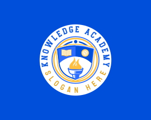 School - Academy Learning School logo design