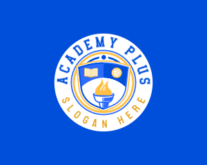 School - Academy Learning School logo design