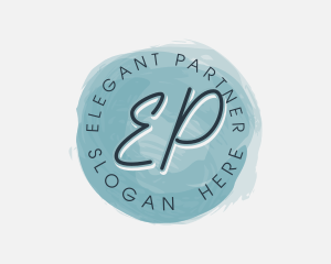 Elegant Feminine Paint logo design