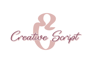 Feminine Beauty Script logo design