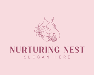 Maternity Baby Childcare logo design