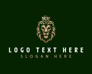 Elegant Lion Royalty Logo