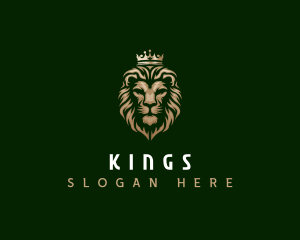 Elegant Lion Royalty logo design