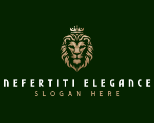 Elegant Lion Royalty logo design