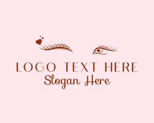 Heart Wink Beauty Salon Logo