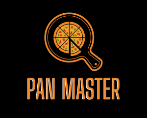 Pan - Sliced Pan Pizza logo design