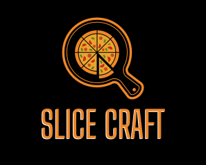 Sliced - Sliced Pan Pizza logo design