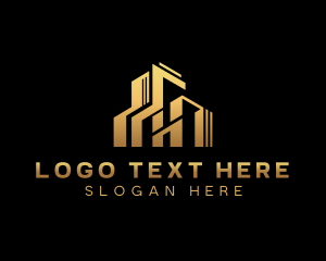 Builder - Real Estate Building logo design