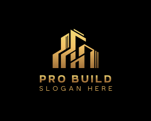 Real Estate Building logo design