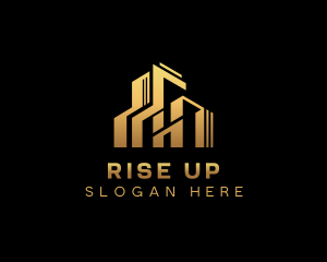 Real Estate Building logo design