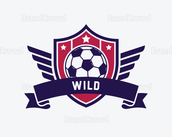 Soccer League Shield Logo
