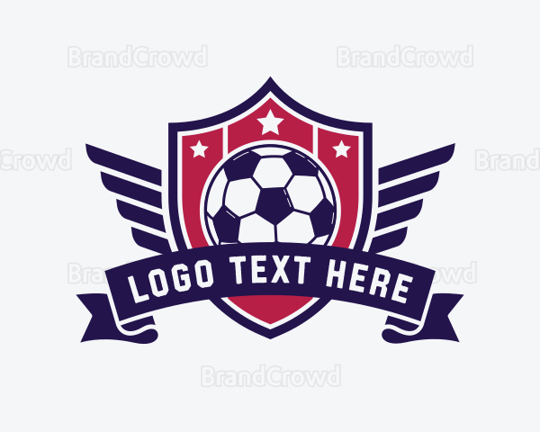 Soccer League Shield Logo