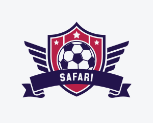 Soccer League Shield Logo