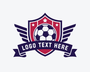 Soccer League Shield Logo