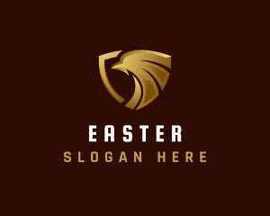 Pilot - Luxury Eagle Shield logo design