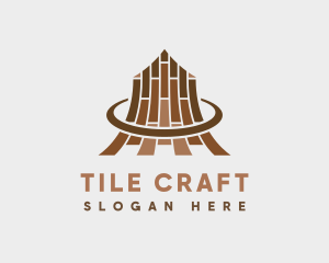 Wooden Tiles Hardware logo design