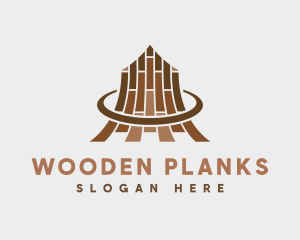 Wooden Tiles Hardware logo design