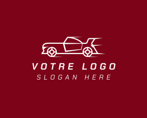 Transport - Sports Car Vehicle Race logo design