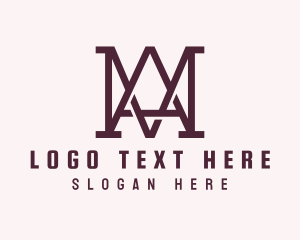 Monogram - Modern Simple Business logo design