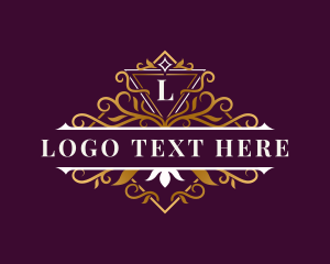 Leaves - Elegant Ornament Floral logo design