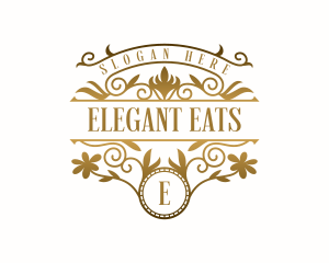 Floral Luxury Boutique  logo design