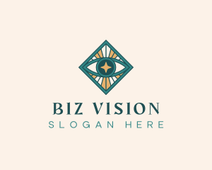 Eye Boho Star logo design