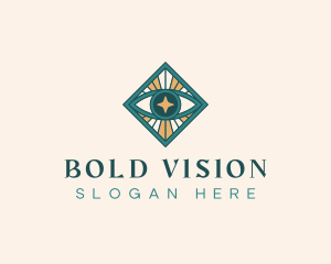 Eye Boho Star logo design