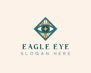 Eye Boho Star logo design