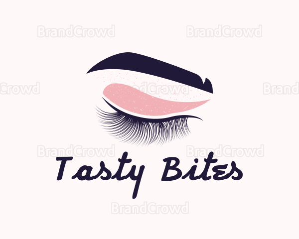 Eyelash & Eyebrow Salon Logo