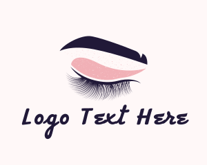 Eyelash - Eyelash & Eyebrow Salon logo design