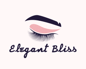 Eyelash & Eyebrow Salon Logo