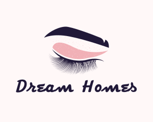 Waxing - Eyelash & Eyebrow Salon logo design