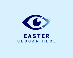Ophthalmologist - Optic Eye Care Letter C logo design
