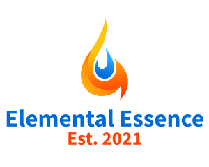 Element - Thermal Fire Element logo design