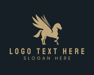 Brand - Business Enterprise Pegasus logo design